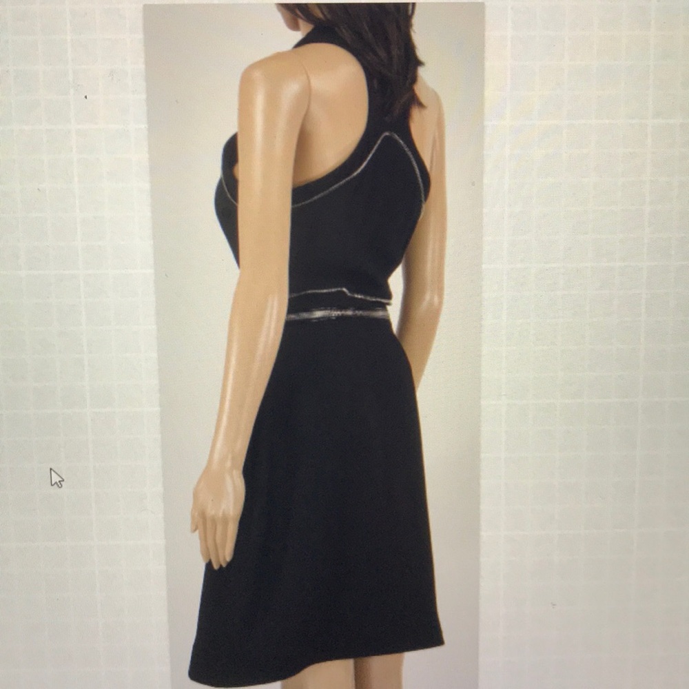 Alexander McQueen zip-detailed black dress - Picture 3 of 9